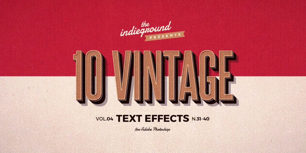 Retro Text Effects Vol.4 Graphics - Image 2