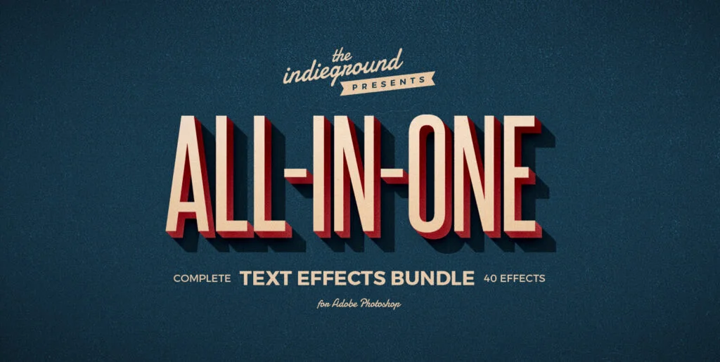 Retro Text Effects Complete Bundle Graphics - Image 1