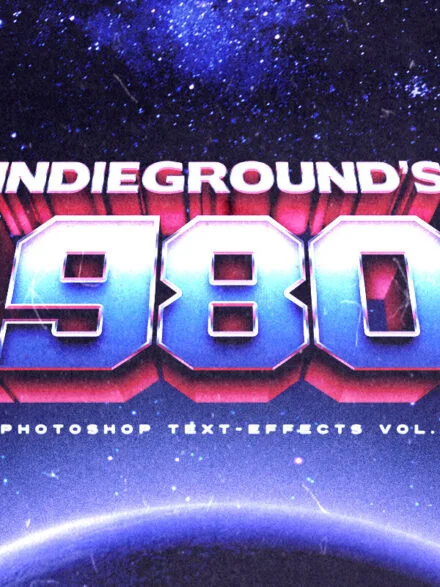 80s Text Effects Vol.2 Graphics - Image 3