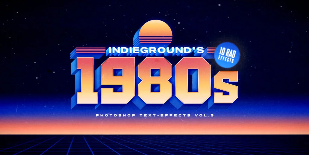 80s Text Effects Vol.3 Graphics - Image 2