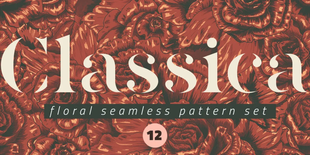 Classica Floral Patterns Graphics - Image 2