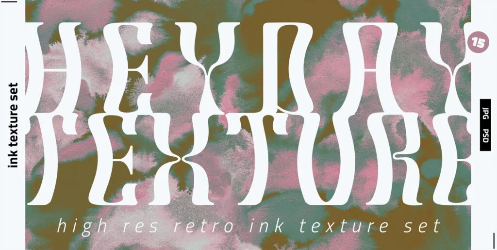 HEYDAY INK TEXTURES Graphics - Image 1