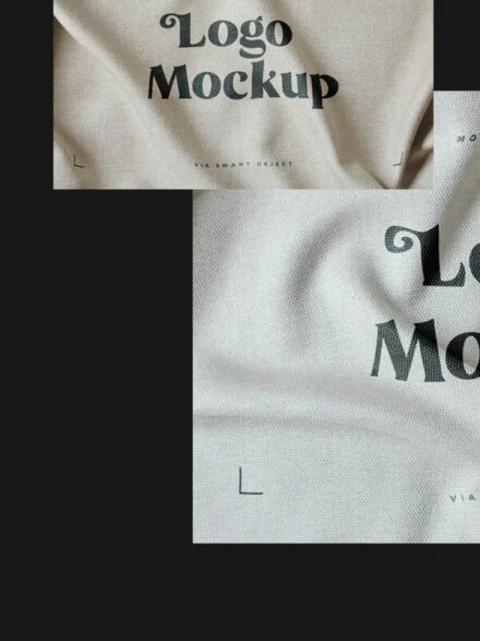 Fabric Print Logo Mockup Set Graphics - Image 7