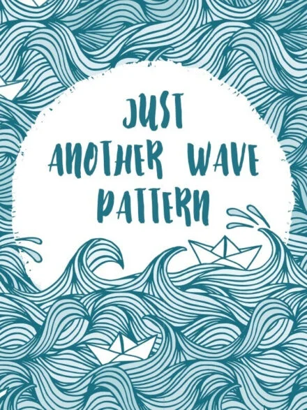 Seamless Wave Pattern Graphics - Image 9