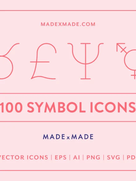 Symbol Line Icons Graphics - Image 1