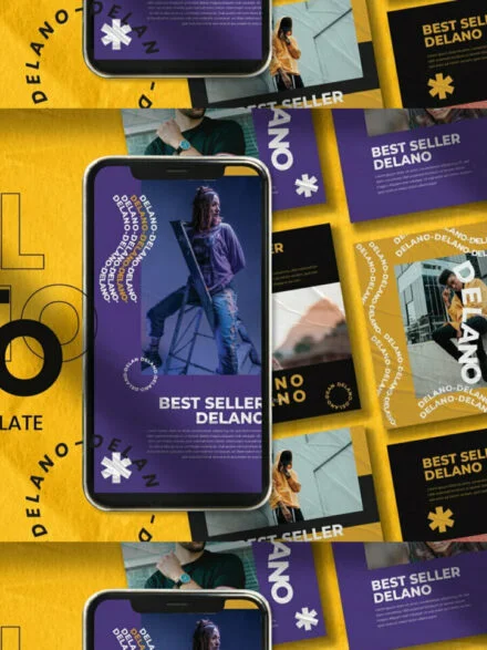 Delano Instagram Template Graphics - Image 4