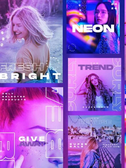 Blossom Instagram Template Graphics - Image 5
