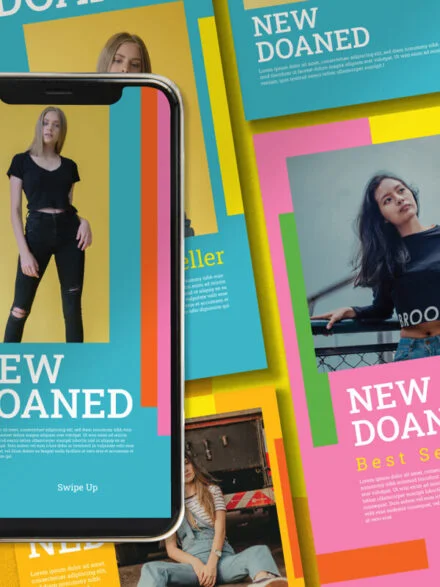 Doaned Instagram Template Graphics - Image 8