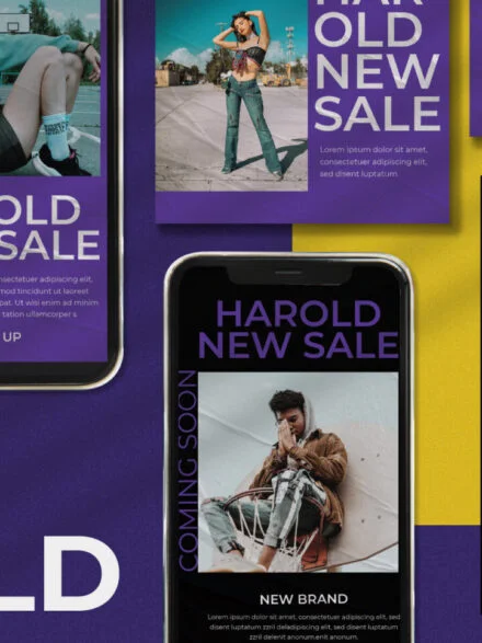 Harold Instagram Template Graphics - Image 12