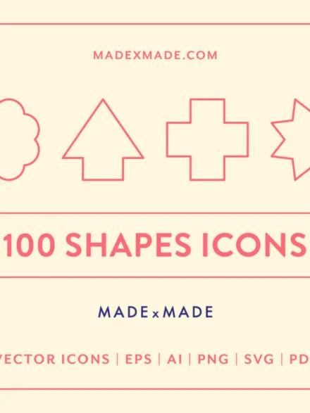 Shapes Line Icons Graphics - Image 10