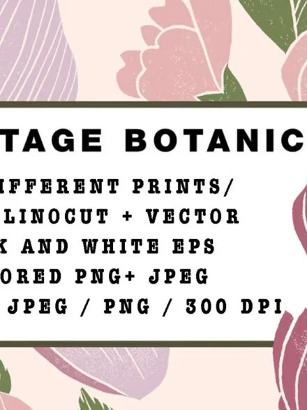 Vintage Botanika II Graphics - Image 1
