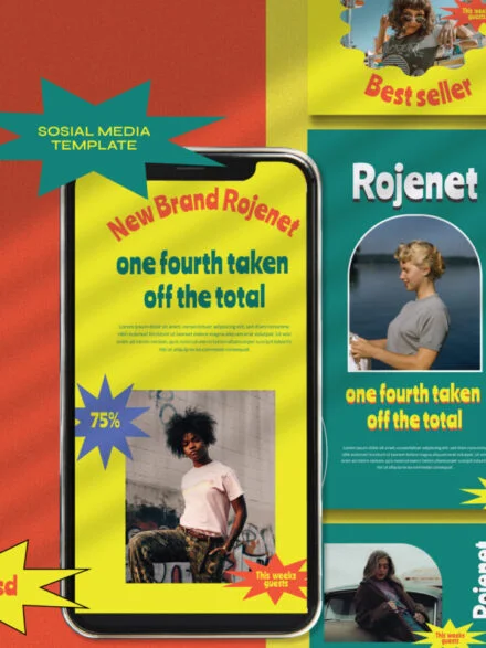 Rojanet Instagram Template Graphics - Image 5