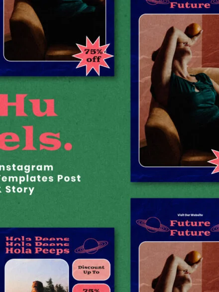 Huels Instagram Template Graphics - Image 10