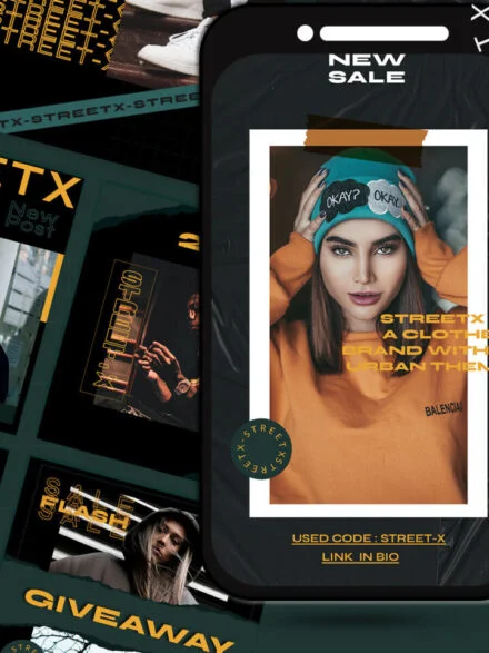 STREETX Instagram Template Graphics - Image 3