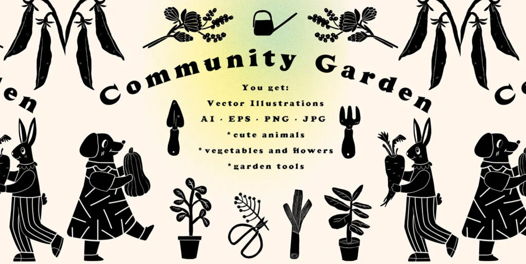 Community Garden Graphics - Image 2