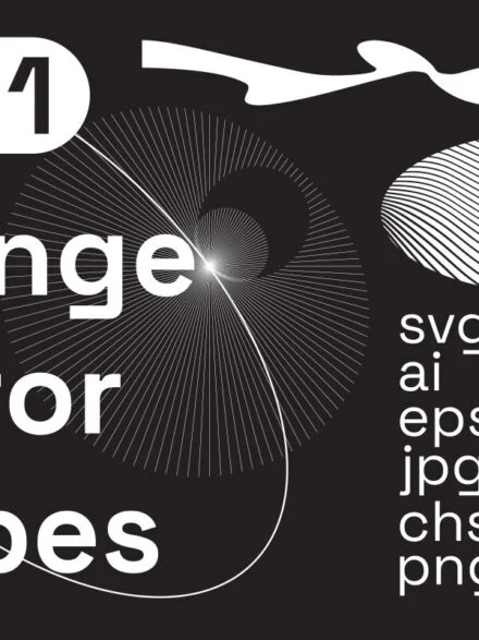 111 Strange Vector Shapes Graphics - Image 7