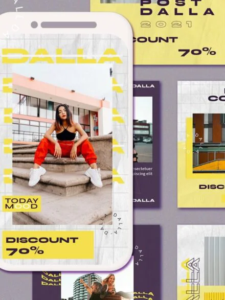 DALLA Instagram Template Graphics - Image 9
