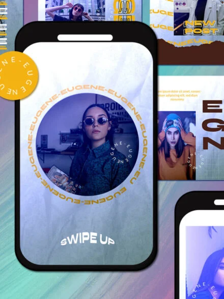 Eugene Instagram Template Graphics - Image 4