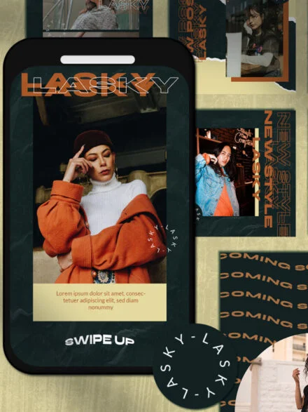 Lasky Instagram Template Graphics - Image 8
