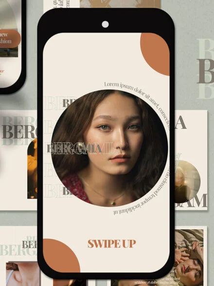 BERGAMIA Instagram Template Graphics - Image 10