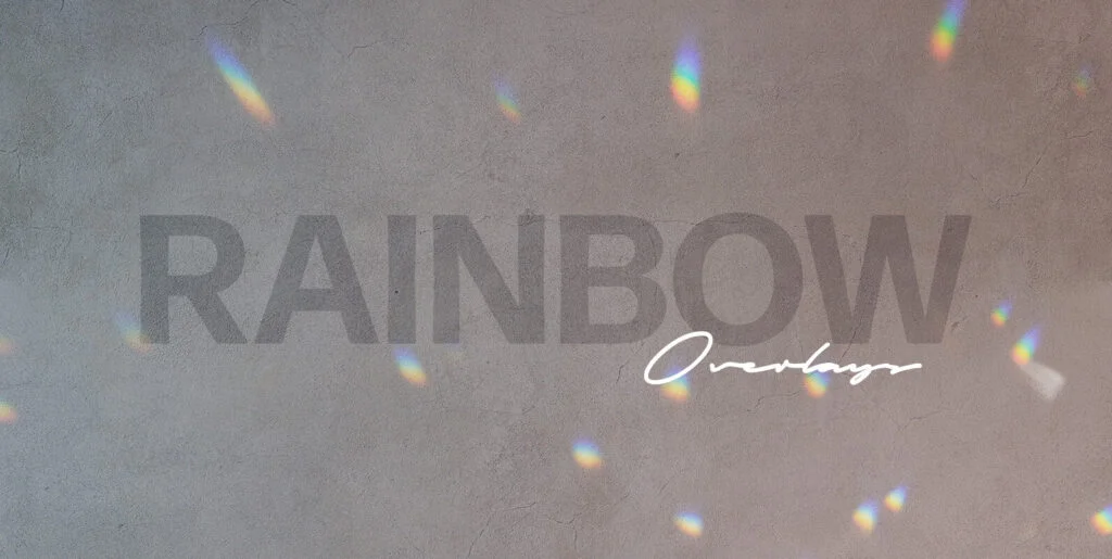 Spectrum Rainbow Photo Overlays Graphics - Image 1