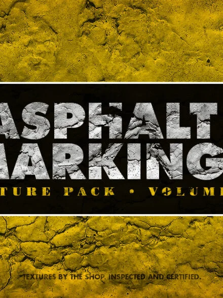 Asphalt Markings Textures Volume 02 Graphics - Image 2