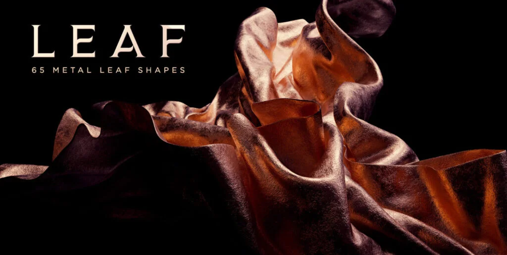 Leaf – Metal Leaf Shapes Graphics - Image 2