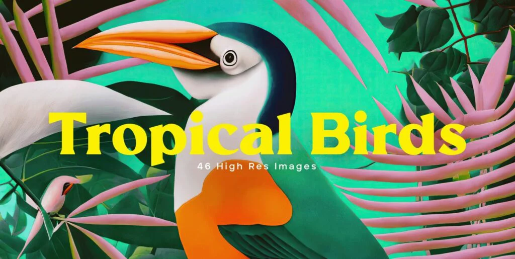 Tropical Birds Graphics - Image 2