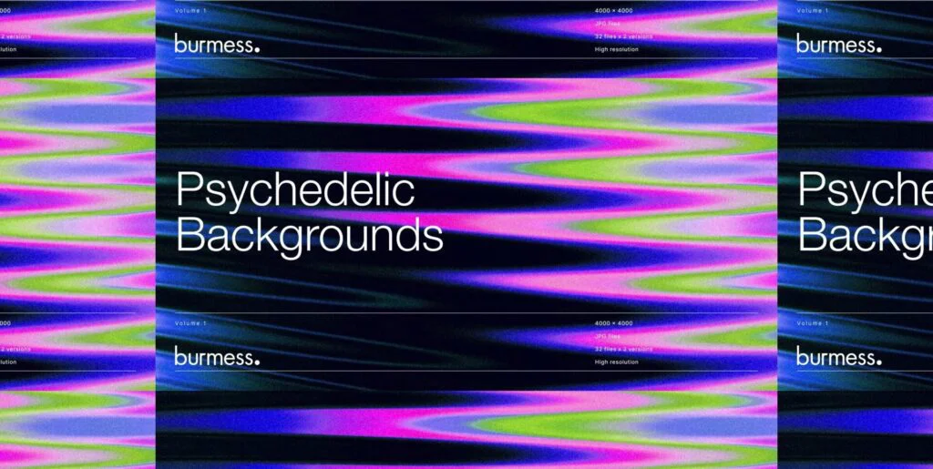Psychedelic Backgrounds Volume 1 Graphics - Image 2