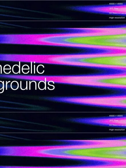 Psychedelic Backgrounds Volume 1 Graphics - Image 6
