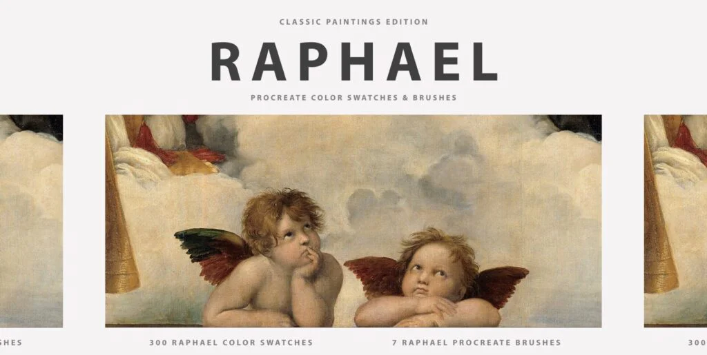 Raphael Procreate Kit Graphics - Image 1