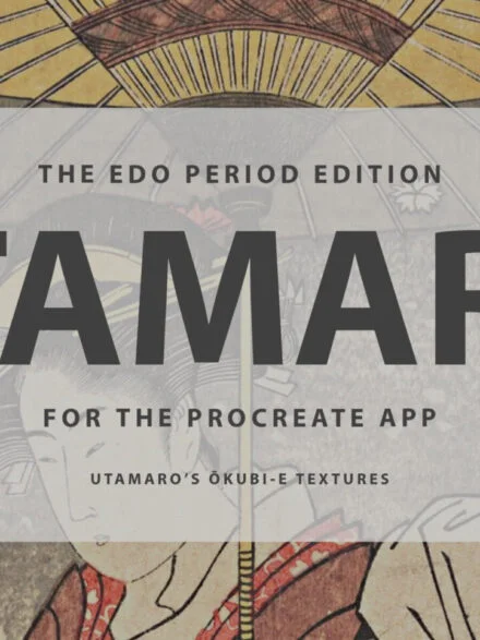 Kitagawa Utamaro Procreate Kit Graphics - Image 11