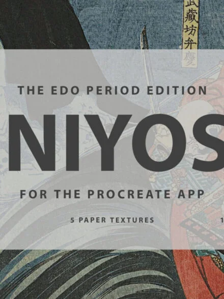 Utagawa Kuniyoshi Procreate Kit Graphics - Image 10