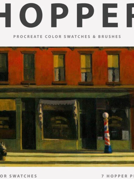 Hopper Procreate Kit Graphics - Image 5