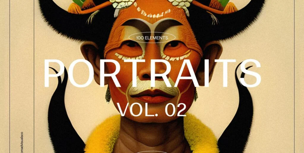 Portraits Vol.02 Graphics - Image 1