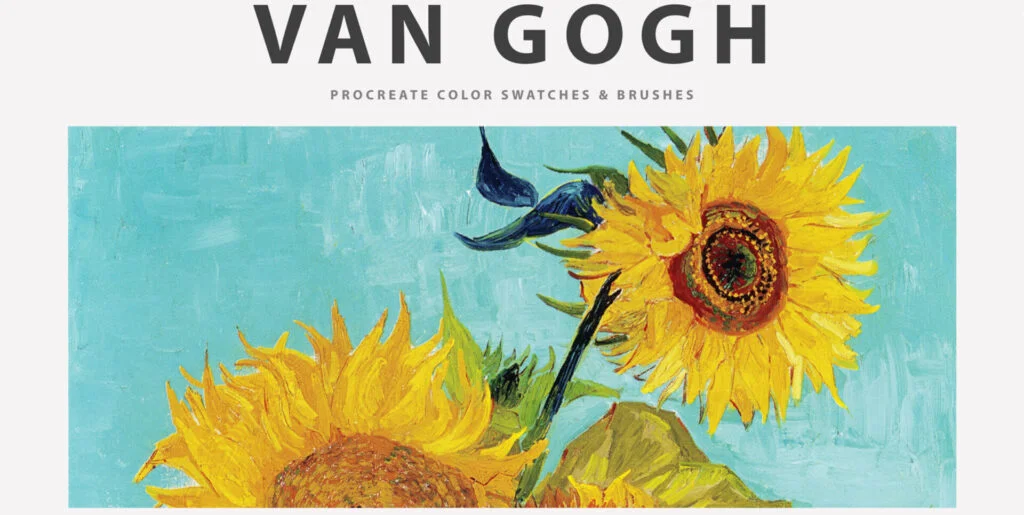 Van Gogh Procreate Kit Graphics - Image 1
