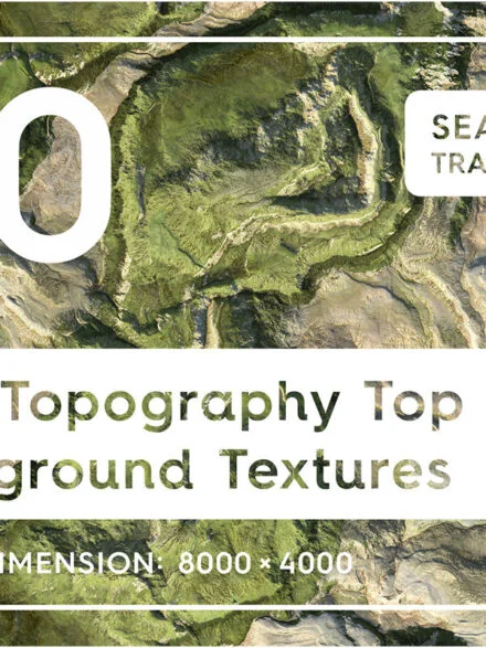 20 Hills Topography Top View Background Textures Graphics - Image 1