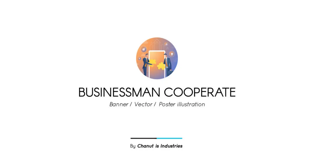 Businessman Cooperate Premium Illustration pack Graphics - Image 2