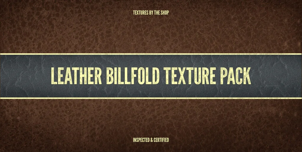 Leather Billfold Texture Pack Graphics - Image 2