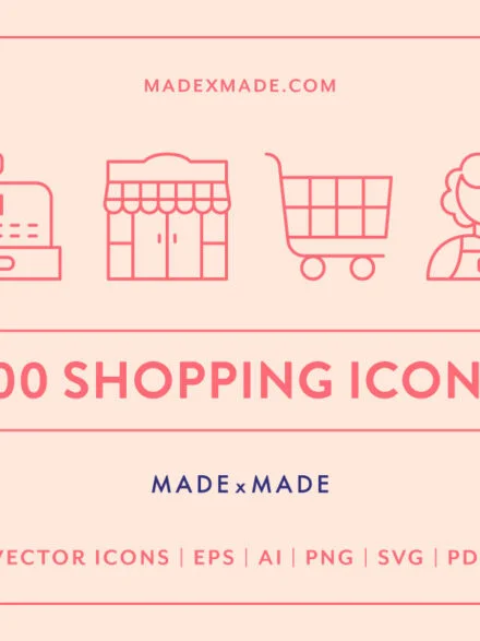 Line Icons – Shopping Graphics - Image 12