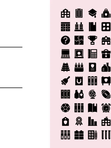 Education Icons Graphics - Image 1