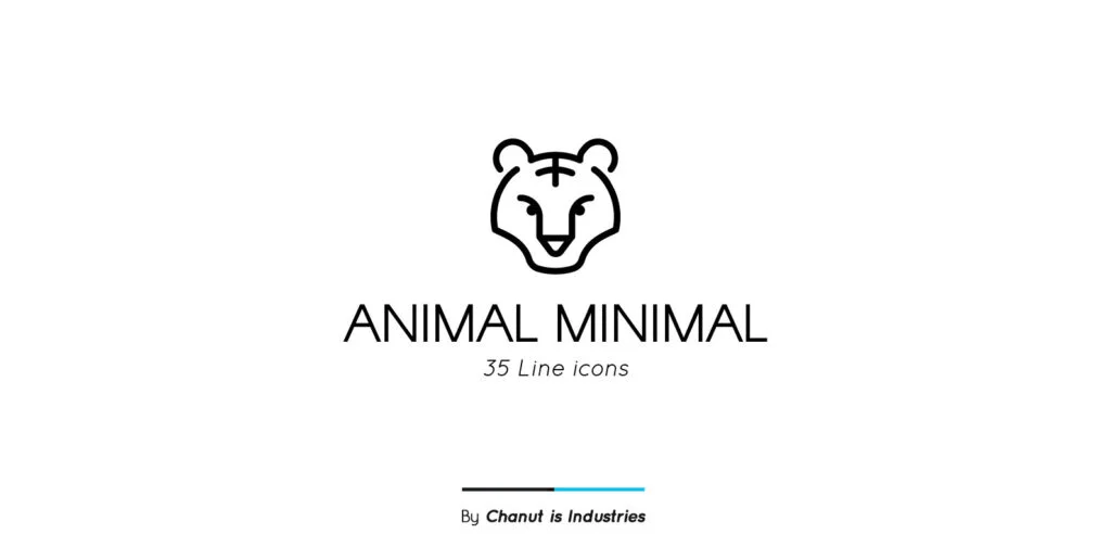 Animal Minimal Premium Icon pack Graphics - Image 2