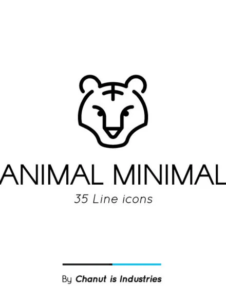 Animal Minimal Premium Icon pack Graphics - Image 10