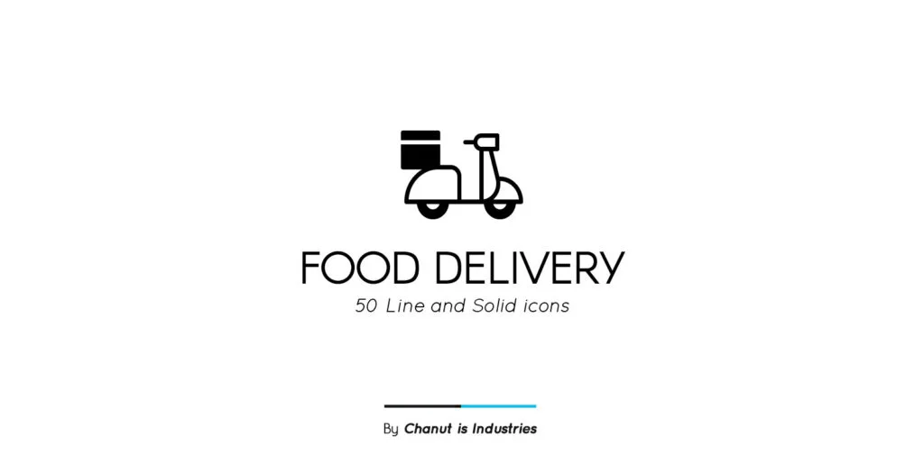 Food Delivery Premium Icon pack Graphics - Image 2