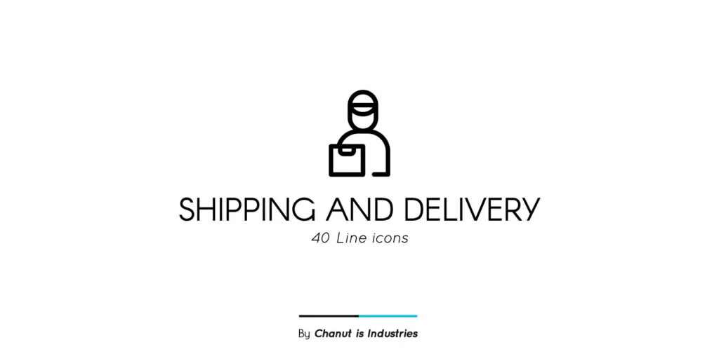 Shipping and Delivery Premium Icon pack Graphics - Image 2