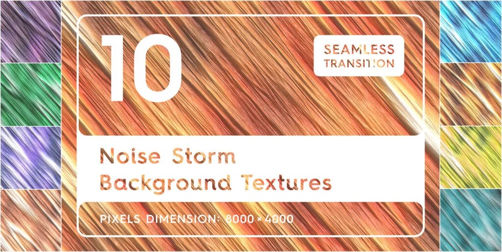 10 Noise Storm Background Textures Graphics - Image 2