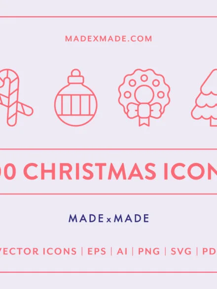 Line Icons – Christmas Graphics - Image 11