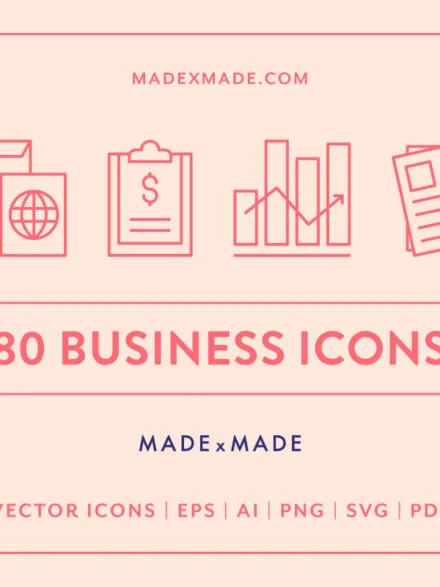 Line Icons – Business Graphics - Image 9