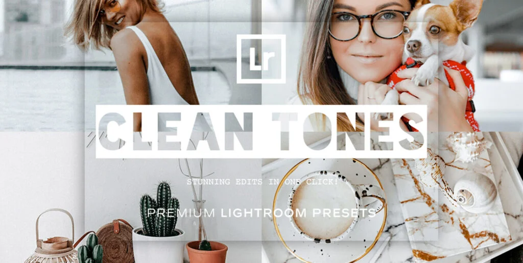 Clean Tones Lightroom Presets Graphics - Image 2