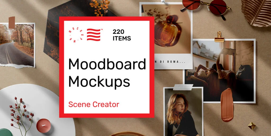 Moodboard Mockups Graphics - Image 2